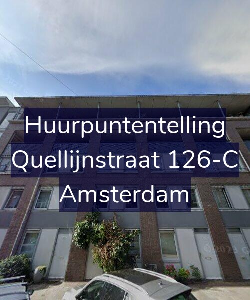Foto gevel Huurpuntentelling voor Quellijnstraat 126-C, Amsterdam