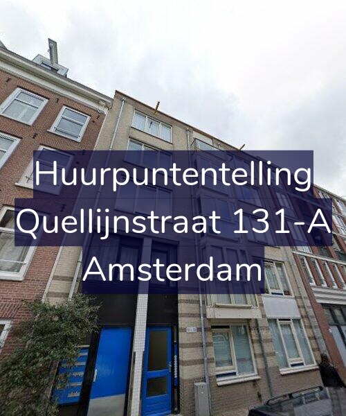 Foto gevel Huurpuntentelling voor Quellijnstraat 131-A, Amsterdam