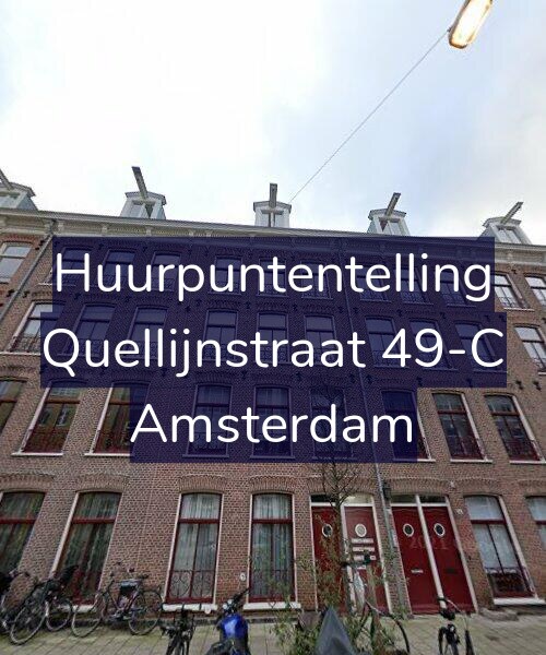 Foto gevel Huurpuntentelling voor Quellijnstraat 49-C, Amsterdam