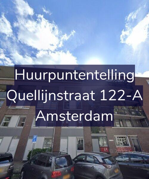 Foto gevel Huurpuntentelling voor Quellijnstraat 122-A, Amsterdam