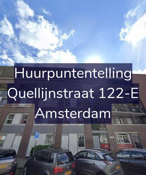 Foto gevel Huurpuntentelling voor Quellijnstraat 122-E, Amsterdam