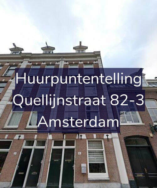 Foto gevel Huurpuntentelling voor Quellijnstraat 82-3, Amsterdam