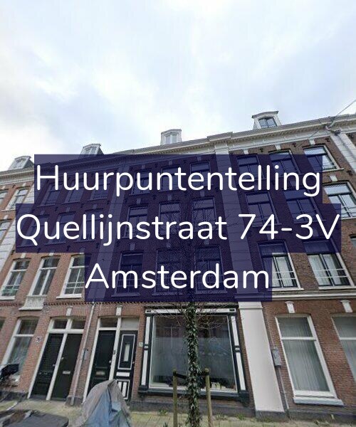 Foto gevel Huurpuntentelling voor Quellijnstraat 74-3V, Amsterdam