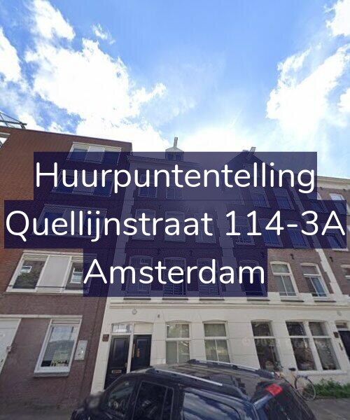 Foto gevel Huurpuntentelling voor Quellijnstraat 114-3A, Amsterdam