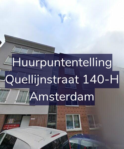 Foto gevel Huurpuntentelling voor Quellijnstraat 140-H, Amsterdam