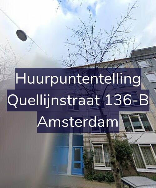 Foto gevel Huurpuntentelling voor Quellijnstraat 136-B, Amsterdam