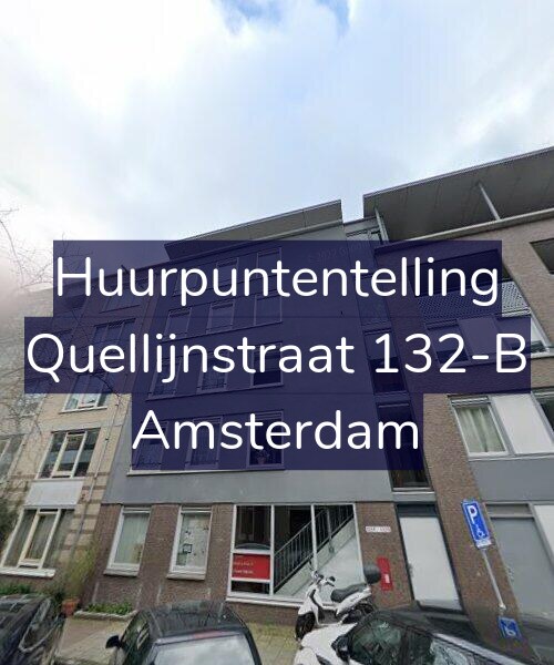 Foto gevel Huurpuntentelling voor Quellijnstraat 132-B, Amsterdam
