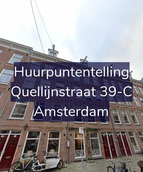 Foto gevel Huurpuntentelling voor Quellijnstraat 39-C, Amsterdam