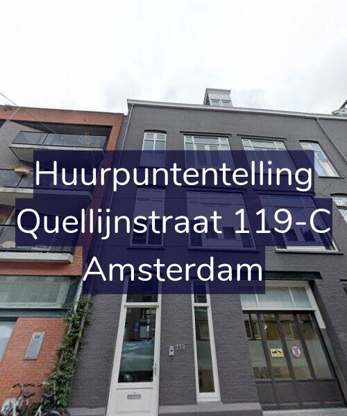 Foto gevel Huurpuntentelling voor Quellijnstraat 119-C, Amsterdam