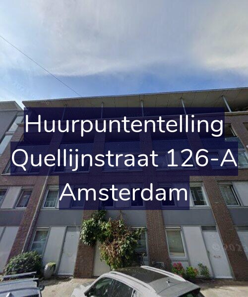 Foto gevel Huurpuntentelling voor Quellijnstraat 126-A, Amsterdam
