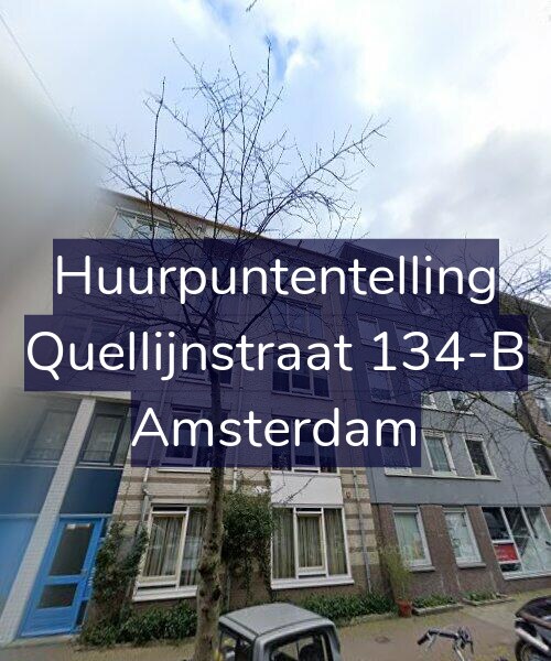 Foto gevel Huurpuntentelling voor Quellijnstraat 134-B, Amsterdam