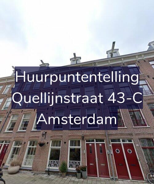 Foto gevel Huurpuntentelling voor Quellijnstraat 43-C, Amsterdam