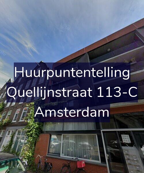 Foto gevel Huurpuntentelling voor Quellijnstraat 113-C, Amsterdam