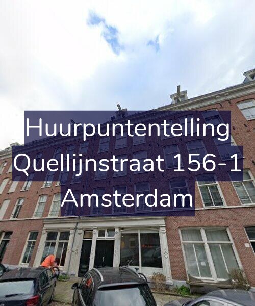 Foto gevel Huurpuntentelling voor Quellijnstraat 156-1, Amsterdam