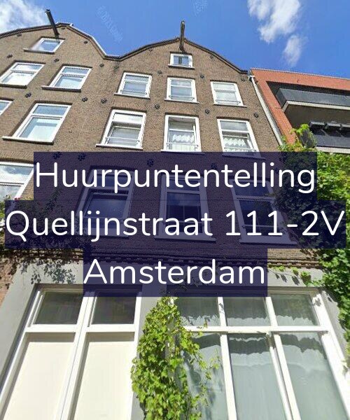 Foto gevel Huurpuntentelling voor Quellijnstraat 111-2V, Amsterdam