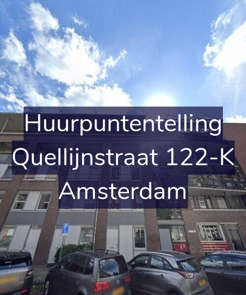 Foto gevel Huurpuntentelling voor Quellijnstraat 122-K, Amsterdam
