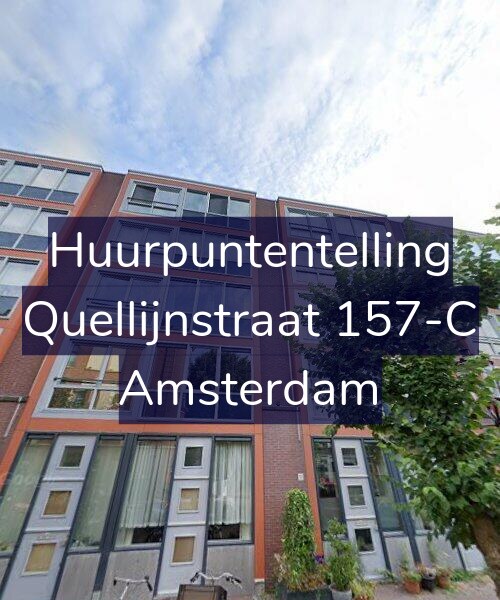 Foto gevel Huurpuntentelling voor Quellijnstraat 157-C, Amsterdam