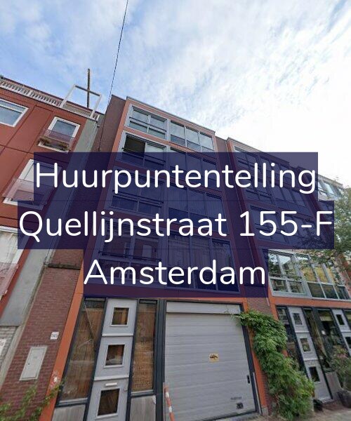 Foto gevel Huurpuntentelling voor Quellijnstraat 155-F, Amsterdam