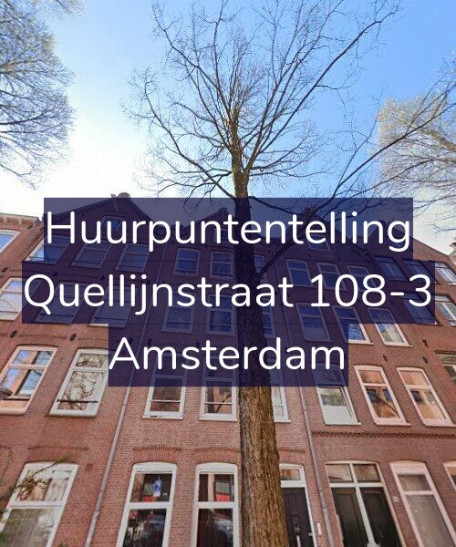 Foto gevel Huurpuntentelling voor Quellijnstraat 108-3, Amsterdam