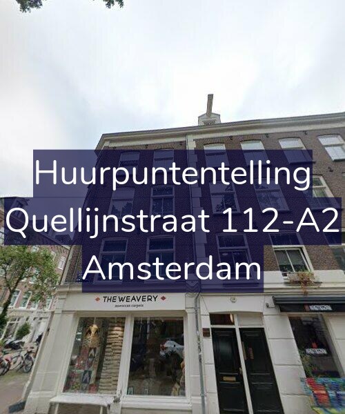 Foto gevel Huurpuntentelling voor Quellijnstraat 112-A2, Amsterdam