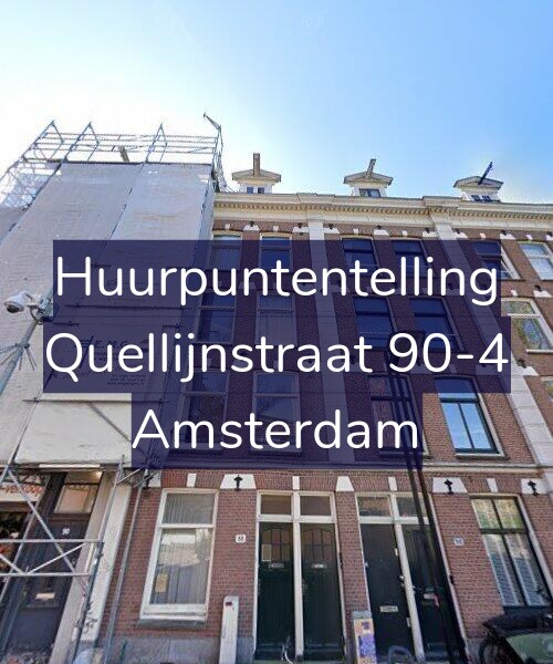 Foto gevel Huurpuntentelling voor Quellijnstraat 90-4, Amsterdam