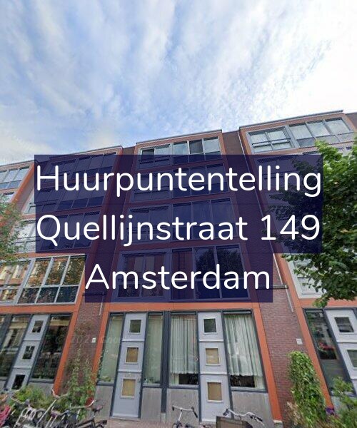 Foto gevel Huurpuntentelling voor Quellijnstraat 149, Amsterdam