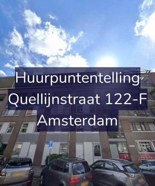 Foto gevel Huurpuntentelling voor Quellijnstraat 122-F, Amsterdam