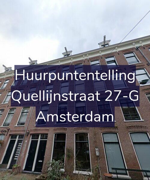 Foto gevel Huurpuntentelling voor Quellijnstraat 27-G, Amsterdam
