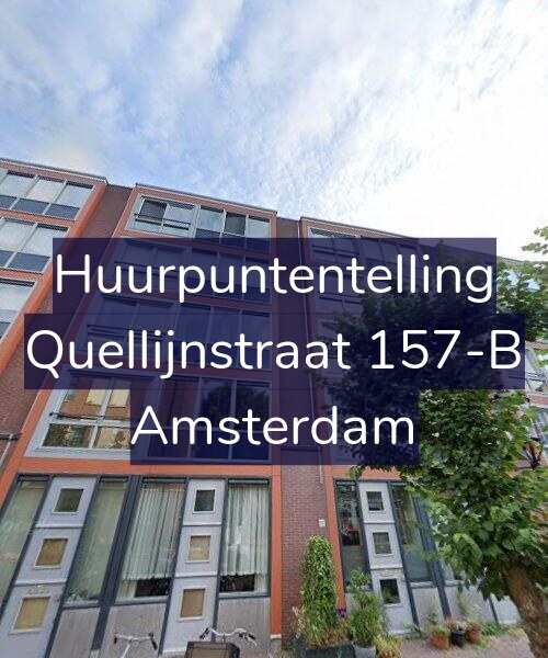Foto gevel Huurpuntentelling voor Quellijnstraat 157-B, Amsterdam