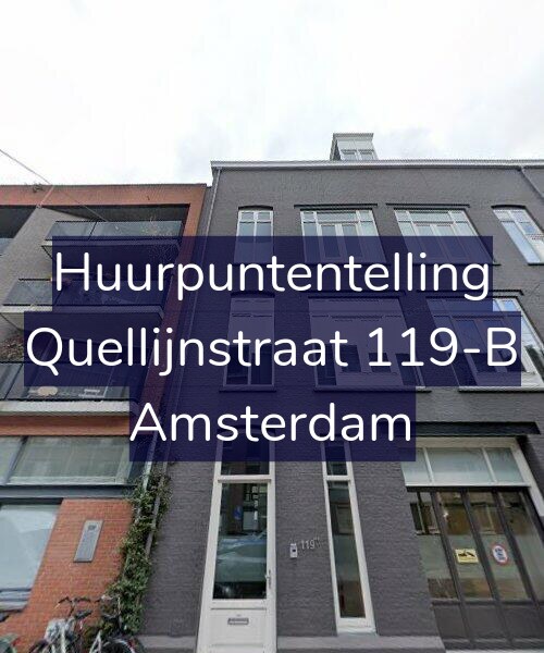 Foto gevel Huurpuntentelling voor Quellijnstraat 119-B, Amsterdam