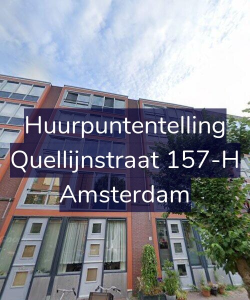 Foto gevel Huurpuntentelling voor Quellijnstraat 157-H, Amsterdam
