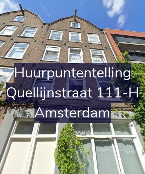 Foto gevel Huurpuntentelling voor Quellijnstraat 111-H, Amsterdam