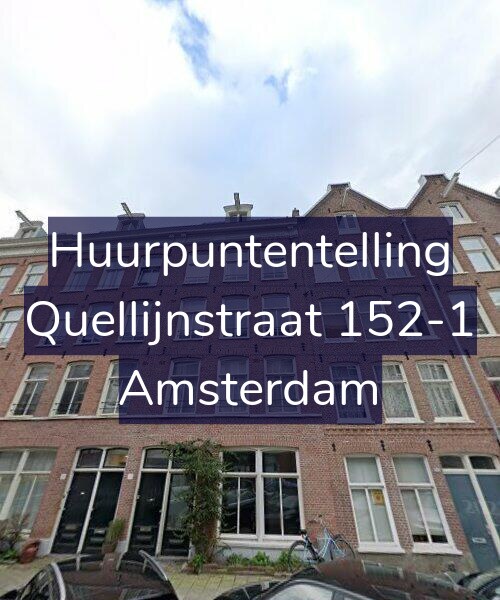 Foto gevel Huurpuntentelling voor Quellijnstraat 152-1, Amsterdam
