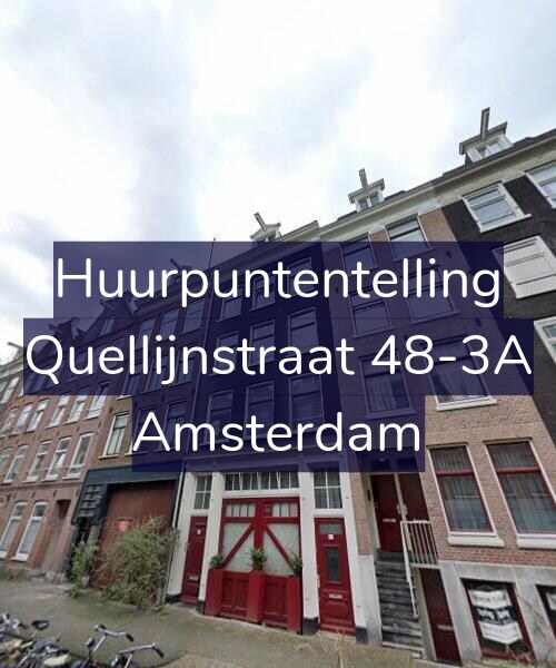 Foto gevel Huurpuntentelling voor Quellijnstraat 48-3A, Amsterdam