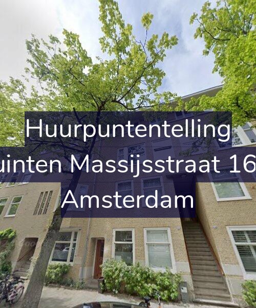 Foto gevel Huurpuntentelling voor Quinten Massijsstraat 16-1, Amsterdam