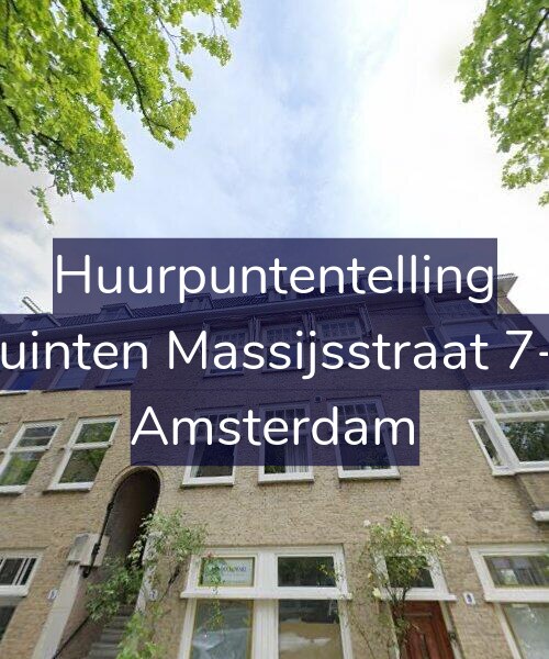 Foto gevel Huurpuntentelling voor Quinten Massijsstraat 7-2, Amsterdam