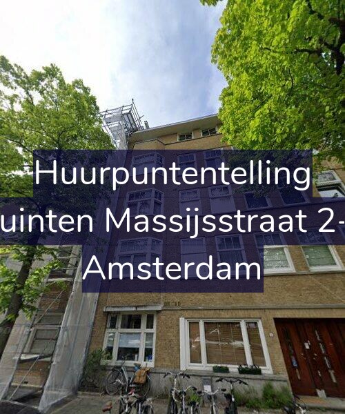 Foto gevel Huurpuntentelling voor Quinten Massijsstraat 2-1, Amsterdam
