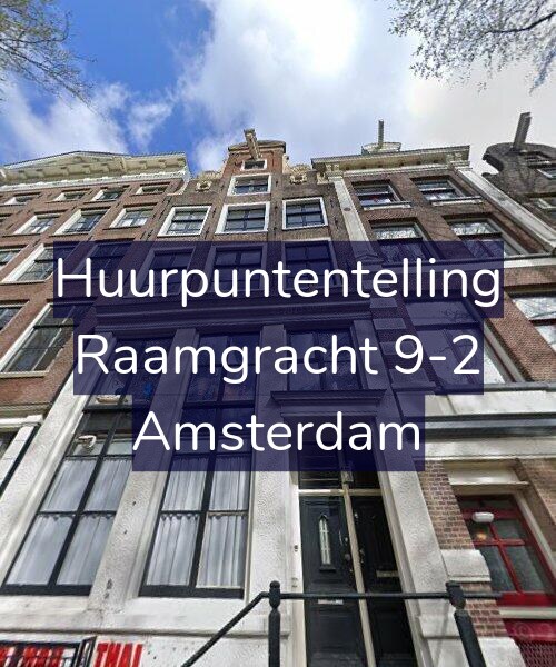 Foto gevel Huurpuntentelling voor Raamgracht 9-2, Amsterdam