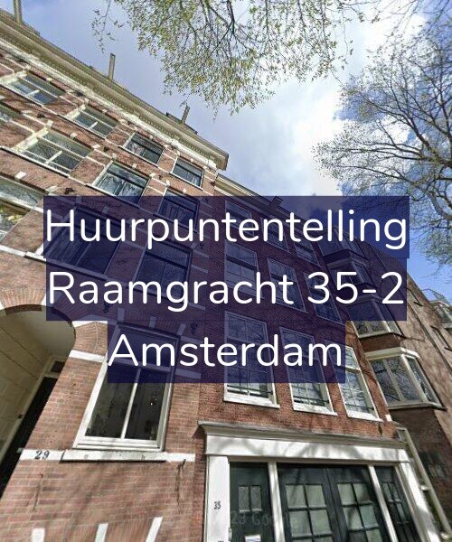 Foto gevel Huurpuntentelling voor Raamgracht 35-2, Amsterdam