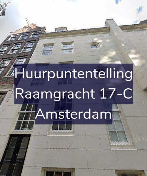 Foto gevel Huurpuntentelling voor Raamgracht 17-C, Amsterdam