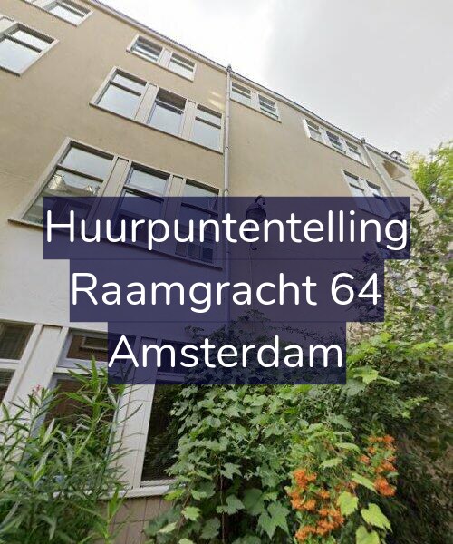 Foto gevel Huurpuntentelling voor Raamgracht 64, Amsterdam