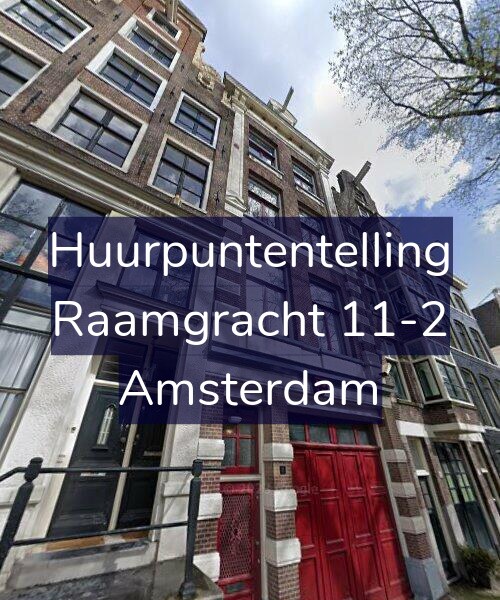 Foto gevel Huurpuntentelling voor Raamgracht 11-2, Amsterdam