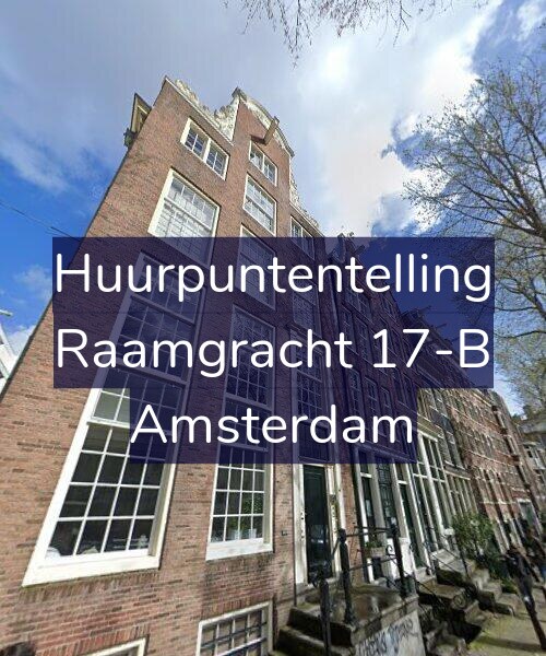Foto gevel Huurpuntentelling voor Raamgracht 17-B, Amsterdam