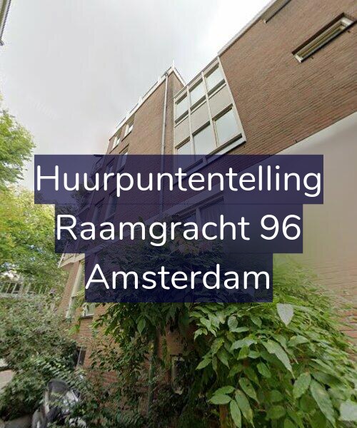 Foto gevel Huurpuntentelling voor Raamgracht 96, Amsterdam
