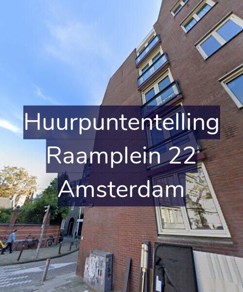 Foto gevel Huurpuntentelling voor Raamplein 22, Amsterdam