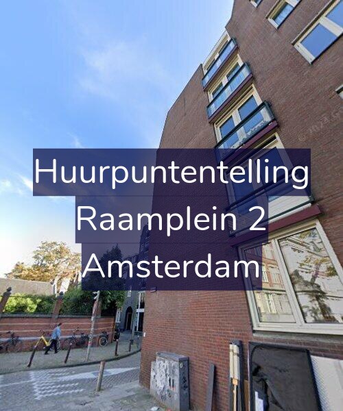 Foto gevel Huurpuntentelling voor Raamplein 2, Amsterdam
