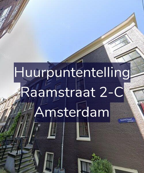 Foto gevel Huurpuntentelling voor Raamstraat 2-C, Amsterdam