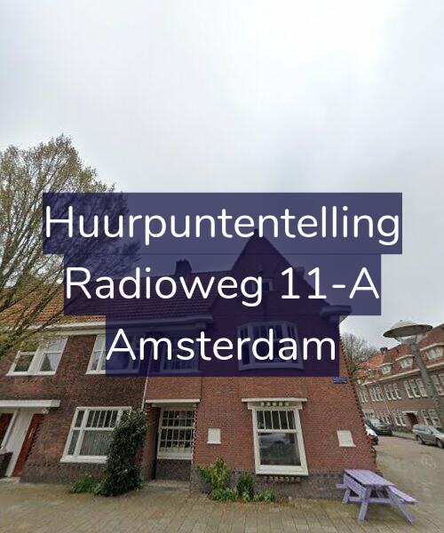 Foto gevel Huurpuntentelling voor Radioweg 11-A, Amsterdam