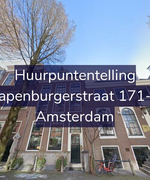 Foto gevel Huurpuntentelling voor Rapenburgerstraat 171-G, Amsterdam