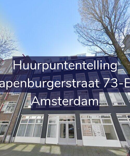 Foto gevel Huurpuntentelling voor Rapenburgerstraat 73-B3, Amsterdam